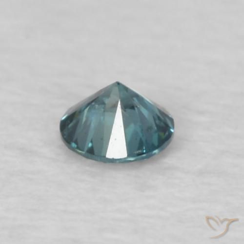 9,17 ctw natürlicher Blau Diamant, Runden, VVS