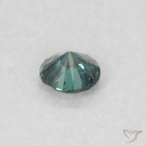 9,17 ctw natürlicher Grün Diamant, Runden, SI