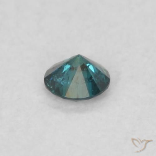 9,17 ctw natürlicher Blau Diamant, Runden, VS