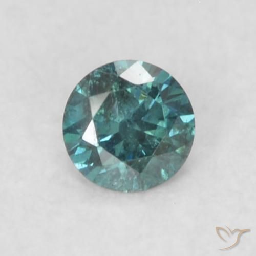9,17 ctw natürlicher Blau Diamant, Runden, VS