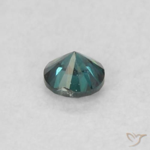 9,17 ctw natürlicher Grün Diamant, Runden, VS