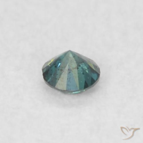 9,17 ctw natürlicher Grün Diamant, Runden, VS