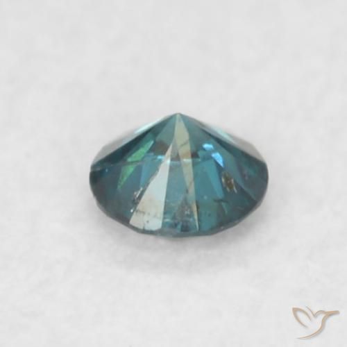 9,17 ctw natürlicher Blau Diamant, Runden, VS