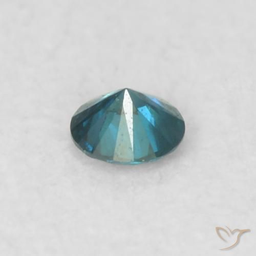 9,17 ctw natürlicher Blau Diamant, Runden, VS