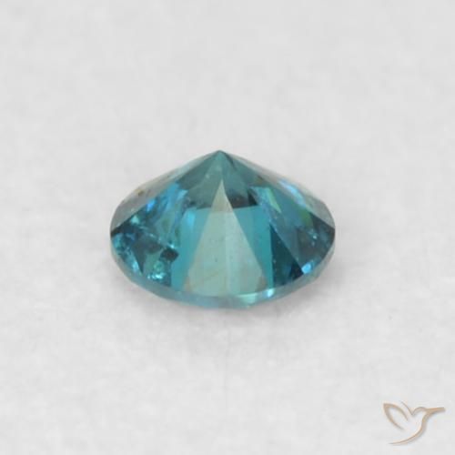 9,17 ctw natürlicher Blau Diamant, Runden, VS