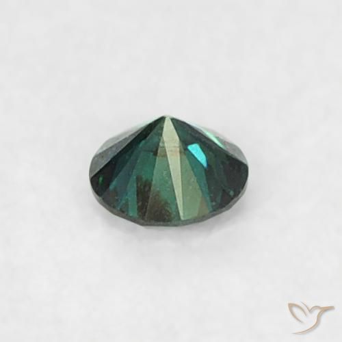 9,17 ctw natürlicher Grün Diamant, Runden, VVS-VS