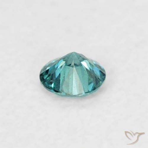 9,17 ctw natürlicher Blau Diamant, Runden, VVS-VS
