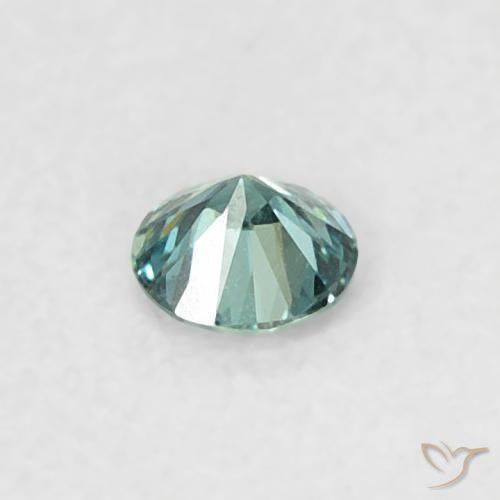 9,17 ctw natürlicher Grün Diamant, Runden, VVS-VS