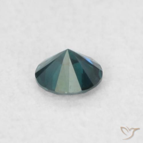 9,17 ctw natürlicher Blau Diamant, Runden, VVS-VS