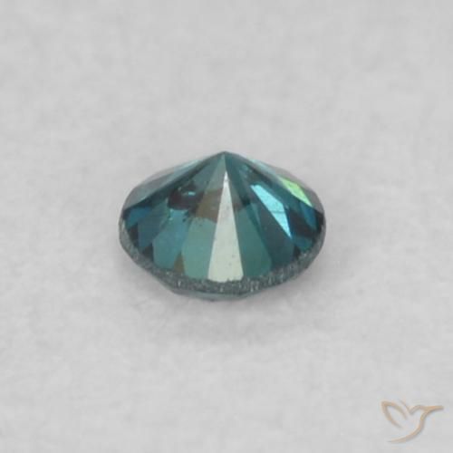 9,17 ctw natürlicher Blau Diamant, Runden, VS