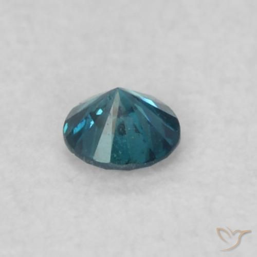 9,17 ctw natürlicher Blau Diamant, Runden, VS-SI