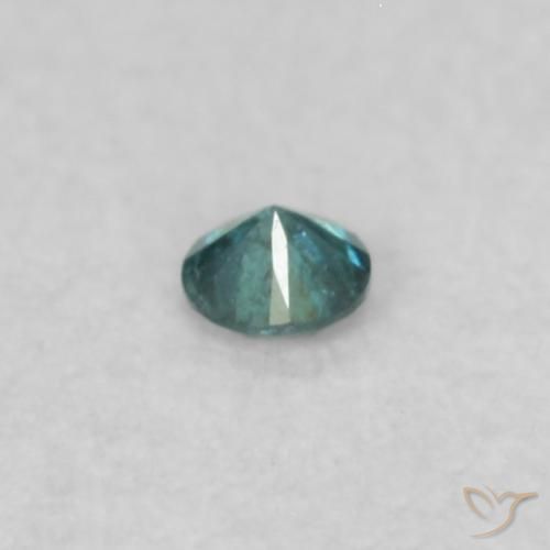 9,17 ctw natürlicher Blau Diamant, Runden, SI
