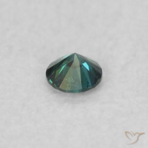 9,17 ctw natürlicher Grün Diamant, Runden, VS-SI