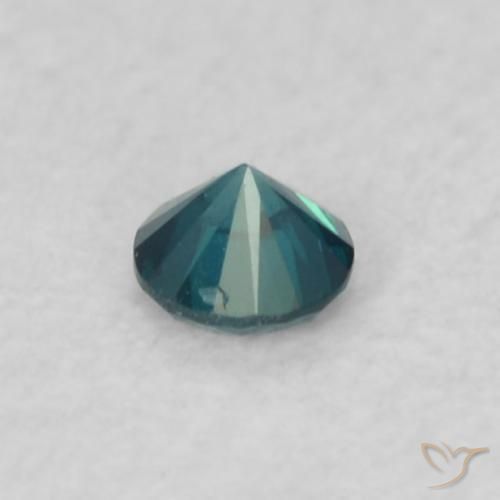 9,17 ctw natürlicher Blau Diamant, Runden, VS