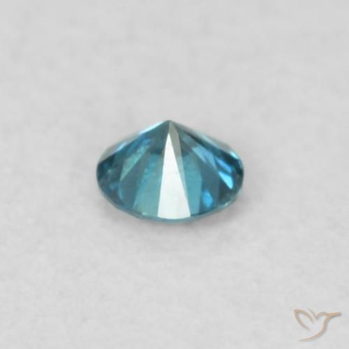 9,17 ctw natürlicher Blau Diamant, Runden, VS