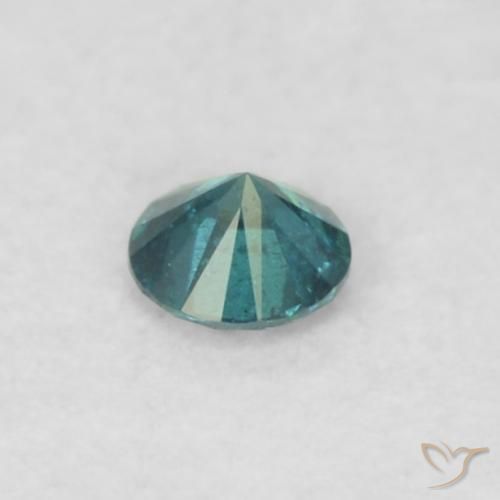 9,17 ctw natürlicher Blau Diamant, Runden, VS