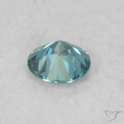 9,17 ctw natürlicher Blau Diamant, Runden, VS