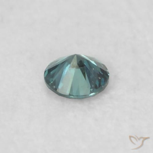 9,17 ctw natürlicher Blau Diamant, Runden, VS