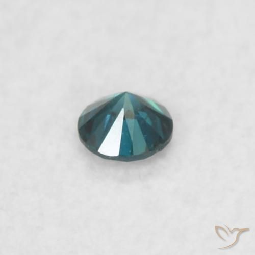 9,17 ctw natürlicher Blau Diamant, Runden, VS