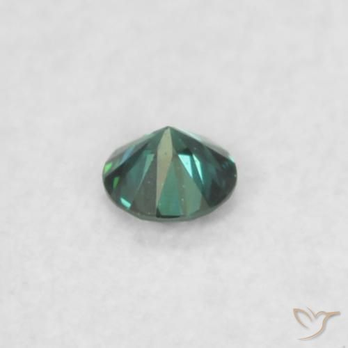 9,17 ctw natürlicher Grün Diamant, Runden, VS