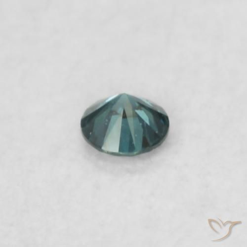 9,17 ctw natürlicher Blau Diamant, Runden, VS