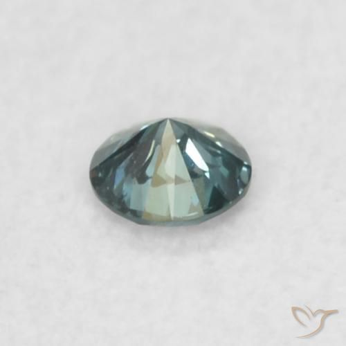 9,17 ctw natürlicher Blau Diamant, Runden, VS