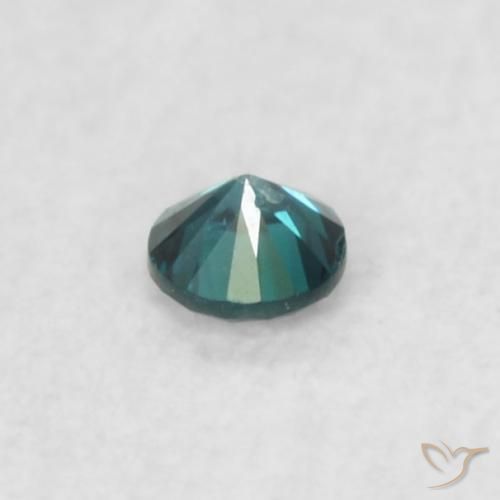 9,17 ctw natürlicher Blau Diamant, Runden, VS