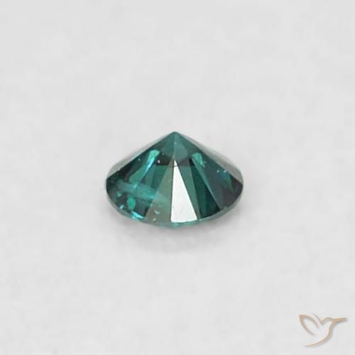 9,17 ctw natürlicher Grün Diamant, Runden, SI