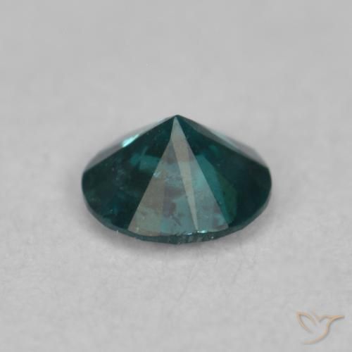 9,17 ctw natürlicher Grün Diamant, Runden, SI
