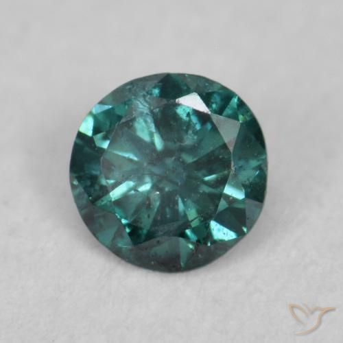 9,17 ctw natürlicher Grün Diamant, Runden, VVS-VS