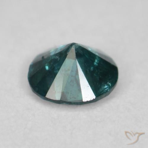 9,17 ctw natürlicher Grün Diamant, Runden, VVS-VS