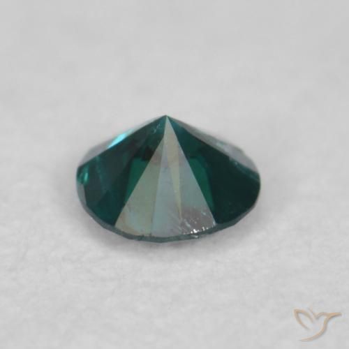9,17 ctw natürlicher Grün Diamant, Runden, VVS-VS