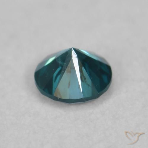 9,17 ctw natürlicher Blau Diamant, Runden, VVS-VS