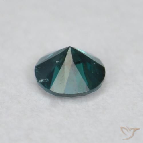 9,17 ctw natürlicher Grün Diamant, Runden, SI