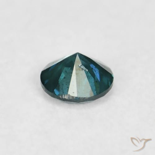 9,17 ctw natürlicher Blau Diamant, Runden, VVS-VS