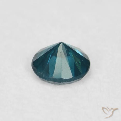 9,17 ctw natürlicher Blau Diamant, Runden, VVS-VS