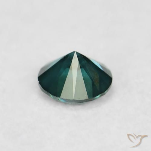 9,17 ctw natürlicher Grün Diamant, Runden, VVS-VS