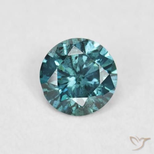 0.05ct Natürlicher Grün Diamant, Runden, VVS-VS