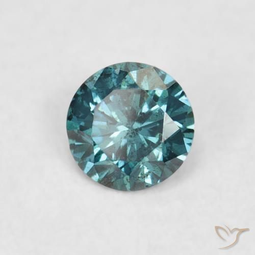 9,17 ctw natürlicher Grün Diamant, Runden, VVS-VS