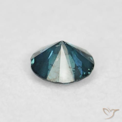 9,17 ctw natürlicher Grün Diamant, Runden, VVS-VS