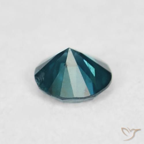 9,17 ctw natürlicher Blau Diamant, Runden, VVS-VS