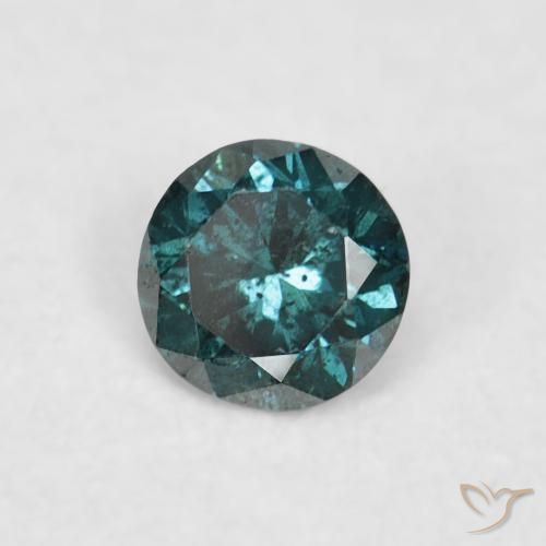 9,17 ctw natürlicher Grün Diamant, Runden, VVS-VS