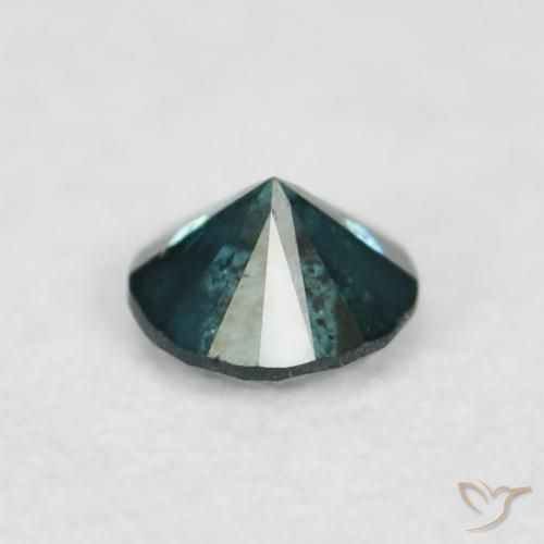 9,17 ctw natürlicher Grün Diamant, Runden, VVS-VS