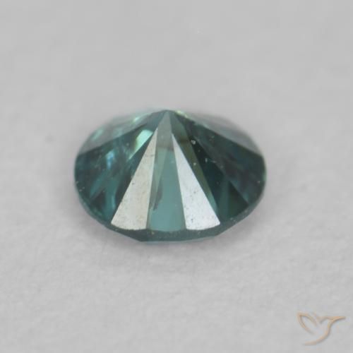 9,17 ctw natürlicher Grün Diamant, Runden, VVS-VS