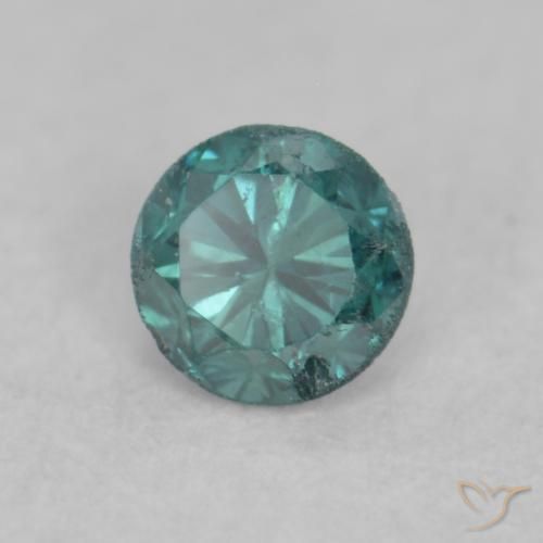 9,17 ctw natürlicher Grün Diamant, Runden, VVS-VS