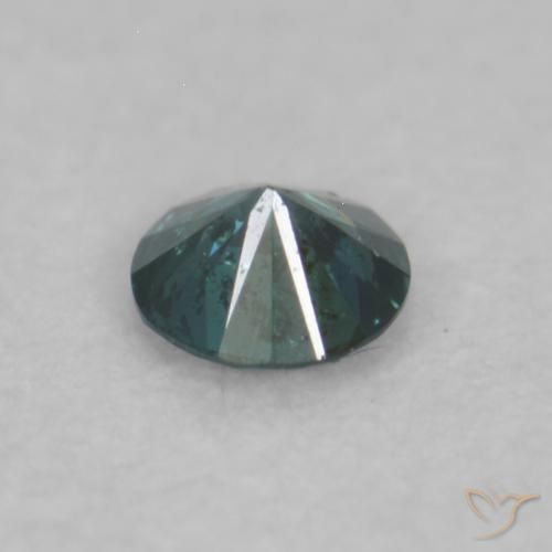 9,17 ctw natürlicher Blau Diamant, Runden, VVS-VS