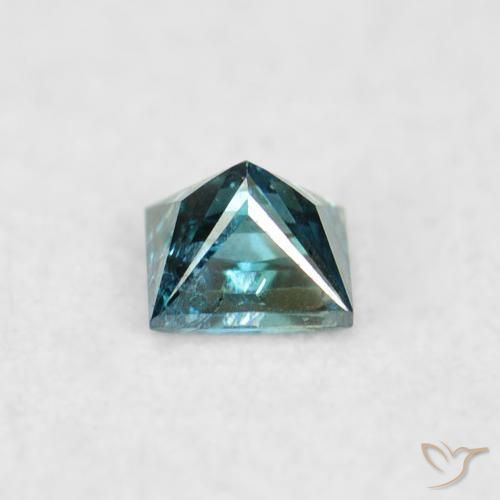 9,17 ctw natürlicher Blau Diamant, Quadrat, VS