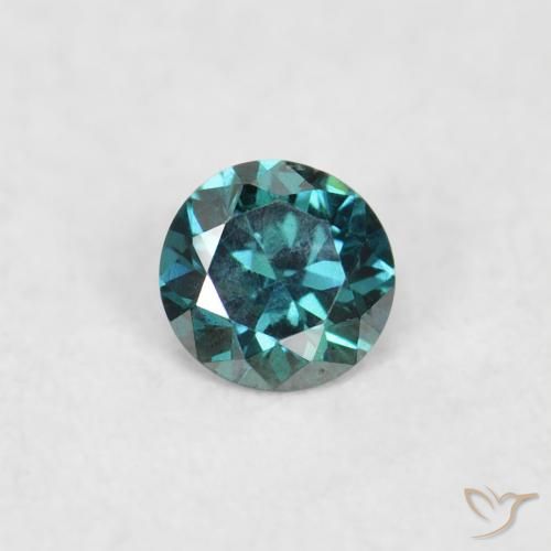 0.03ct Natürlicher Blau Diamant, Runden, VS