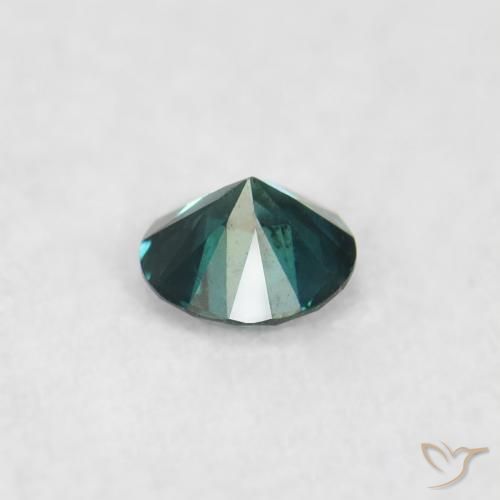 9,17 ctw natürlicher Blau Diamant, Runden, VS