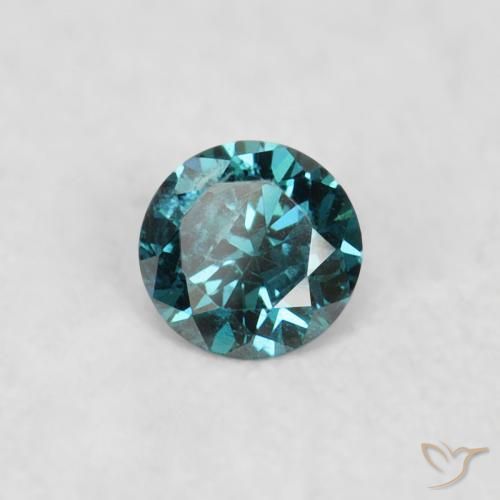 9,17 ctw natürlicher Grün Diamant, Runden, VS